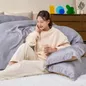 Bộ chăn ga phủ chần Lụa Tencel cao cấp Amando Élan 5 chi tiết TC003 - Ảnh thumb 8