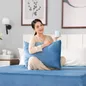 Bộ ga chun nỉ nhung mềm mịn giữ ấm Amando Sol 3 chi tiết - Ảnh thumb 8