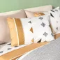 Bộ Ga chun microfiber Amando Ellie họa tiết 4 chi tiết M04 - Ảnh thumb 5
