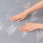 Bộ Ga chun microfiber Amando Ellie họa tiết 4 chi tiết M05 - Ảnh thumb 7