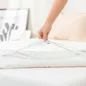 Bộ Chăn ga lụa tencel cao cấp Amando Soulmate 7 chi tiết màu Kem - Ảnh thumb 3