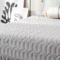 Bộ Chăn ga lụa tencel cao cấp Amando Soulmate 7 chi tiết màu Xám - Ảnh thumb 7