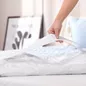 Bộ Chăn ga lụa tencel cao cấp Amando Soulmate 7 chi tiết màu Xanh - Ảnh thumb 10