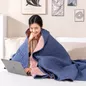 Chăn bốn mùa micro satin Goodnight Mori - Ảnh thumb 1