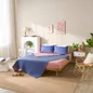 Bộ ga chun bốn mùa micro satin Goodnight Mori 3 Chi tiết - Ảnh thumb 11