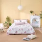 Bộ chăn ga phủ sợi gỗ thiên nhiên Amando Jamila 5 chi tiết LC008 - Ảnh thumb 3