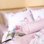 Bộ chăn ga phủ sợi gỗ thiên nhiên Amando Jamila 5 chi tiết LC008 - Ảnh thumb 8