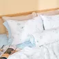 Bộ chăn ga chun sợi gỗ thiên nhiên Amando Jamila 5 chi tiết LC011 - Ảnh thumb 6