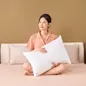 Gối lông vũ nhân tạo Goodnight Mochi siêu êm chuẩn khách sạn 5 sao - Ảnh thumb 17