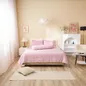 Bộ chăn ga chun Amando Rina 5 chi tiết thông thoáng, mềm mại - Ảnh thumb 16