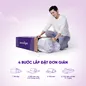 Nệm lò xo Goodnight SleepWave Hybrid (Sleep Wave 4.0) giảm tiếng ồn dày 20cm - Ảnh thumb 8