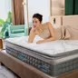 [Mới - Độc quyền] Nệm lò xo độc lập phân 5 vùng nâng đỡ chuyên sâu Dunlopillo de.Stress Release - Ảnh thumb 18
