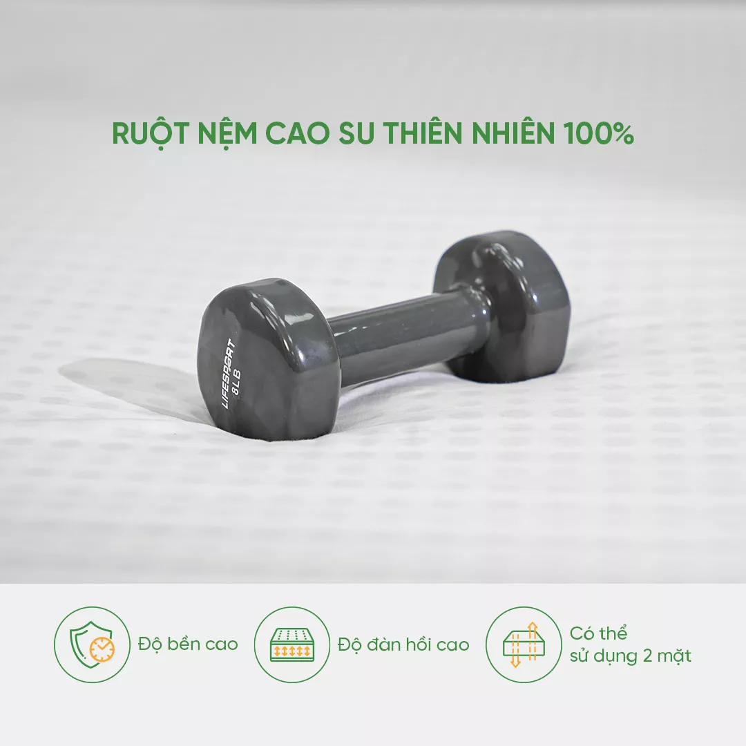 Nệm cao su cao cấp Gummi Legend an toàn cho sức khỏe