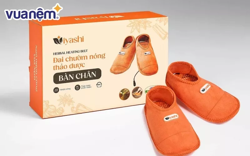 Chườm thảo dược bàn chân Iyashi