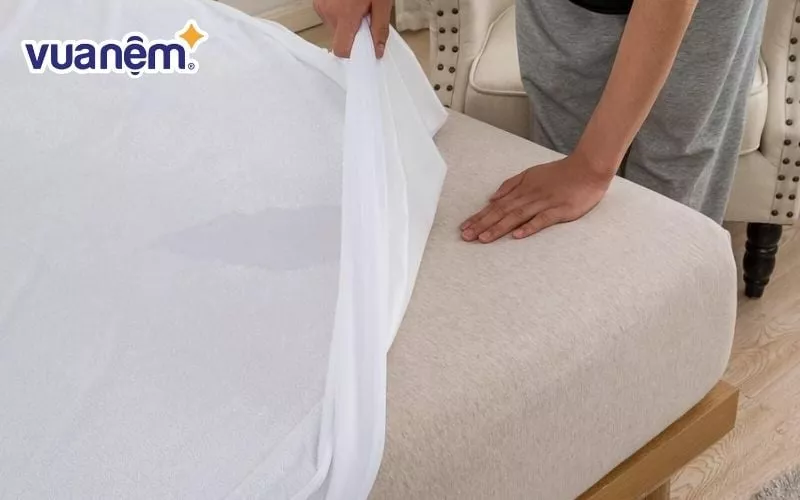 Thay ga thường xuyên để bảo vệ đệm cao su