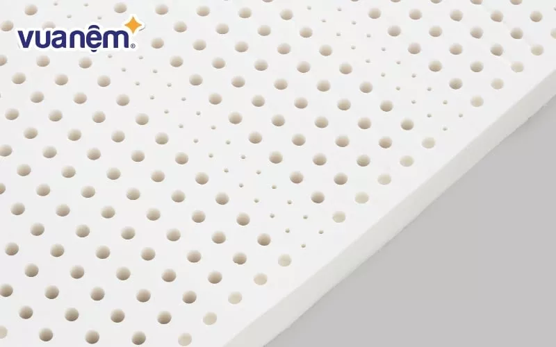 Nệm cao su thiên nhiên được nhiều gia đình Việt lựa chọn
