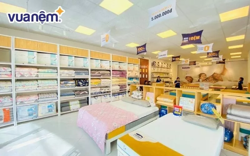 Mua ga giường 2m2 chất lượng tại cửa hàng Vua Nệm