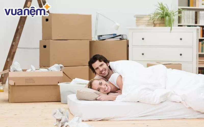 Nệm bông ép sử dụng phù hợp với mọi lứa tuổi