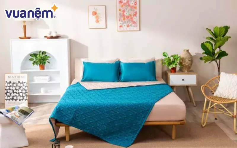 Mẫu ga nệm 1m2 x 2m bốn mùa Goodnight Mori 4 Chi Tiết