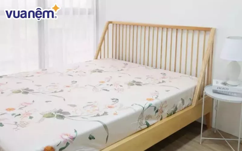 Mẫu ga giường 1m2x2m AMD Confident Tencel họa tiết