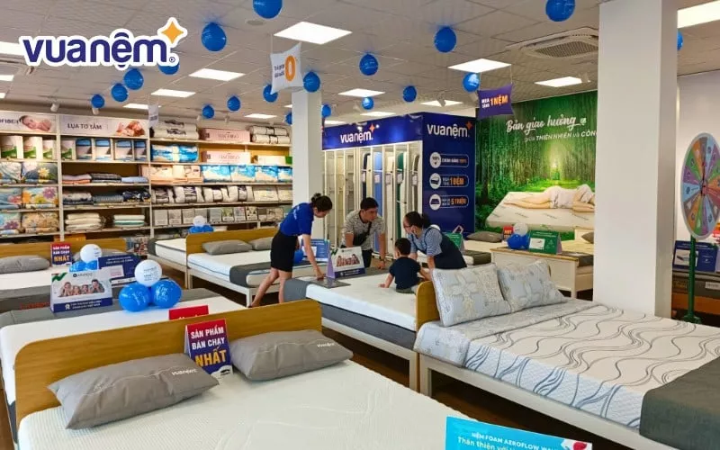 Mua nệm giá tốt tại Vua Nệm