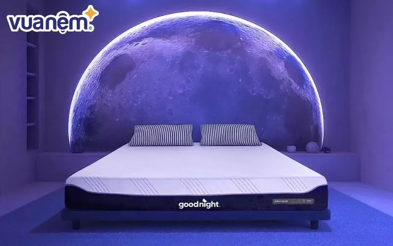 Nệm Goodnight tích hợp nhiều công nghệ hiện đại
