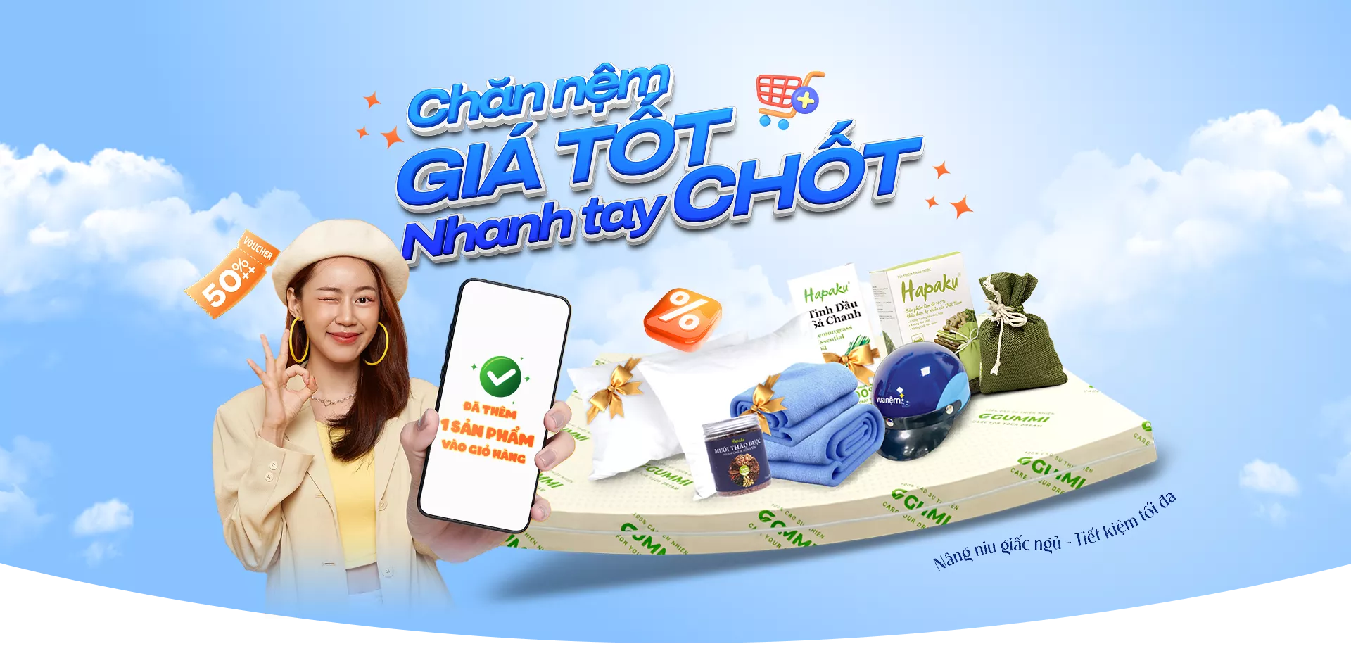 Sale vua nệm
