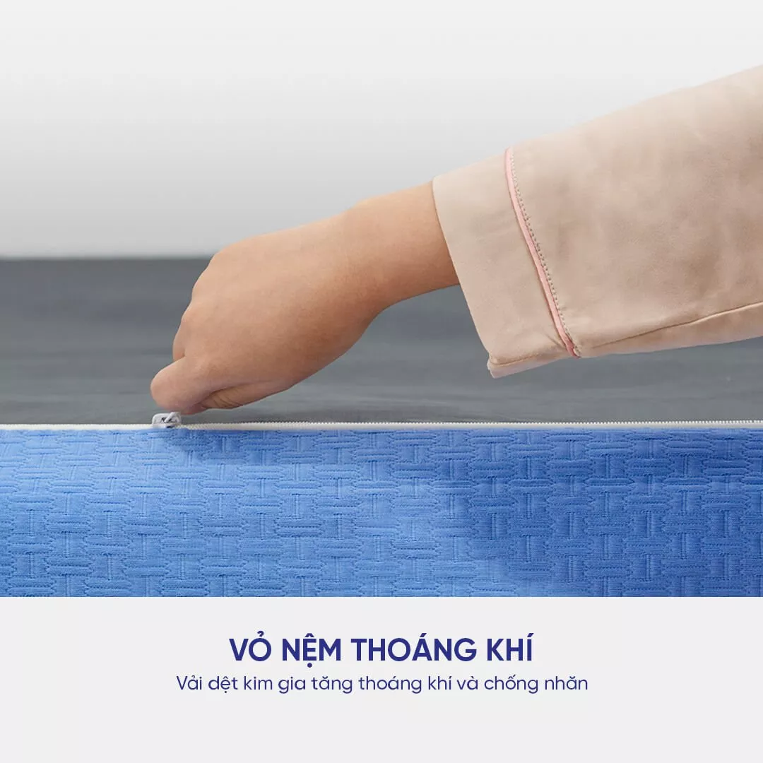 Combo nệm gối foam Amando Pisa 20cm - Ảnh 5