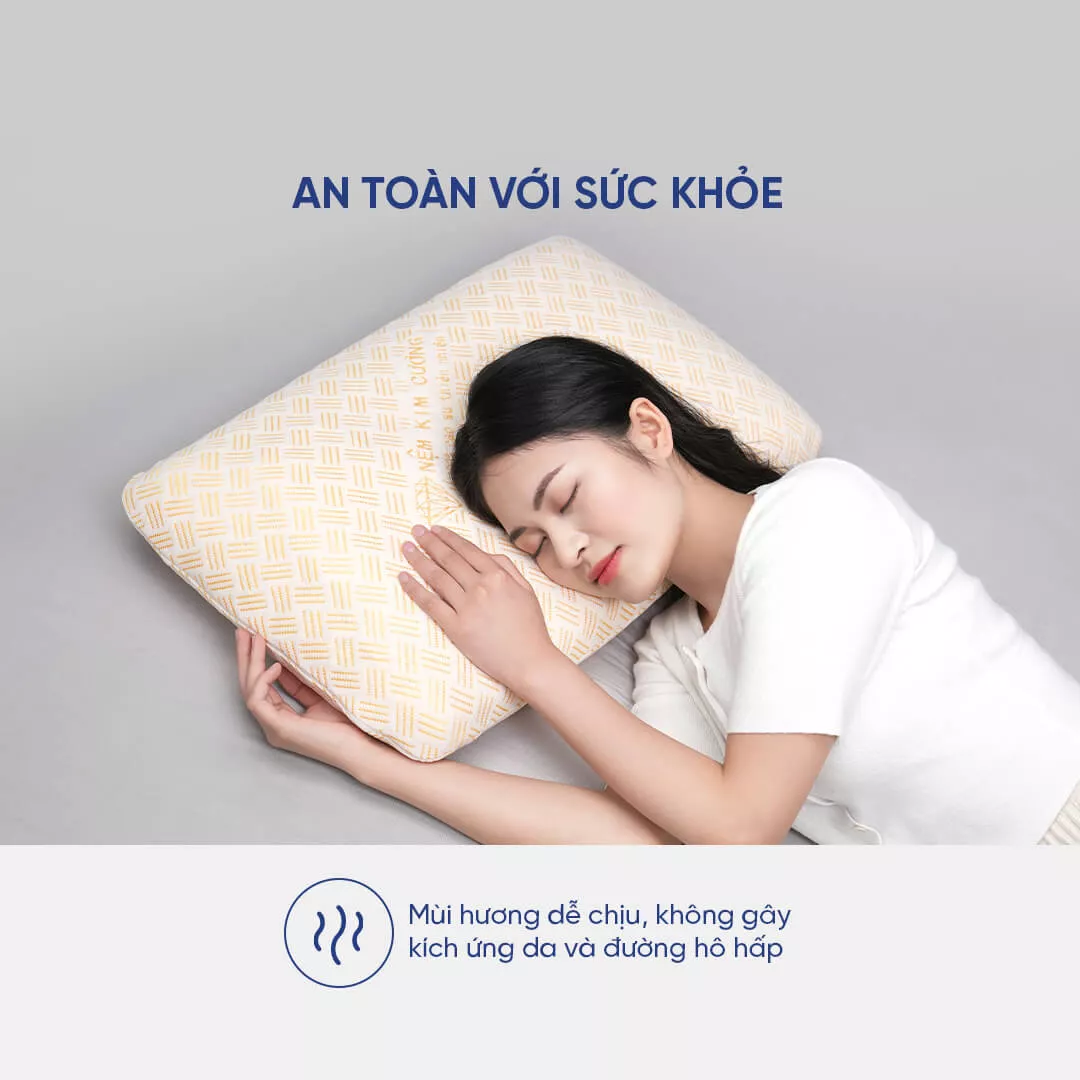 Gối cao su Kim Cương Ovany - Ảnh 6