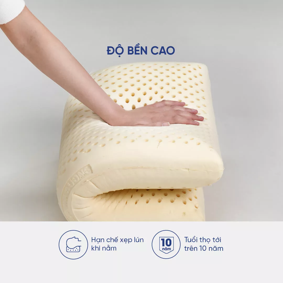 Gối cao su Kim Cương Ovany - Ảnh 7