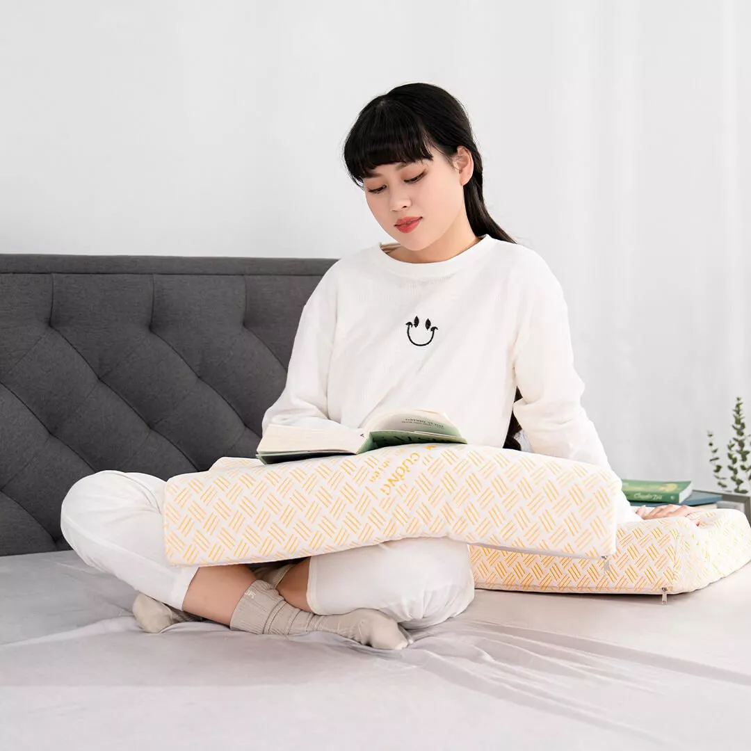Gối cao su Kim Cương lượn sóng B - Ảnh 8