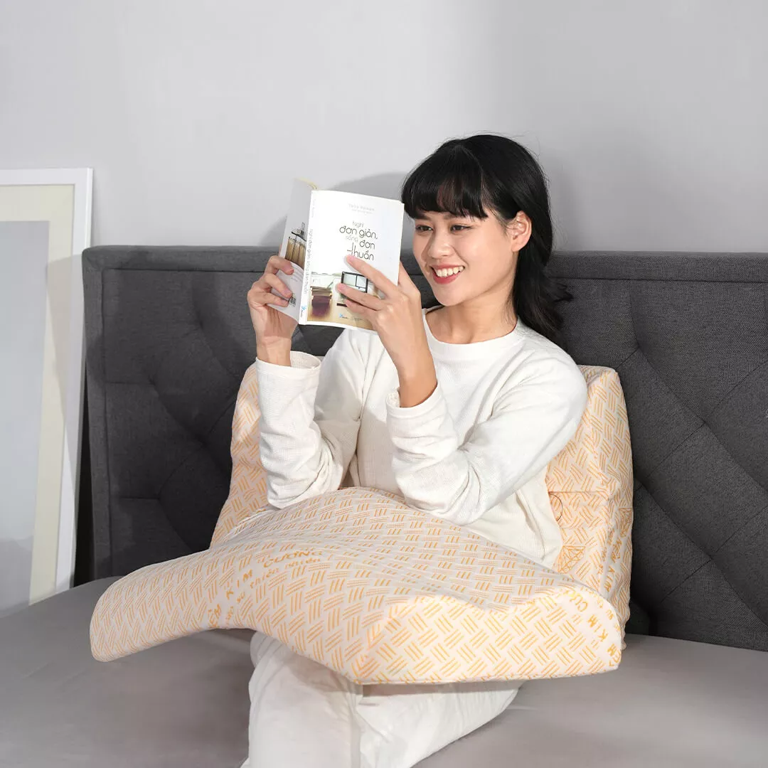 Gối Cao Su Kim Cương Lượn Sóng A - Ảnh 9