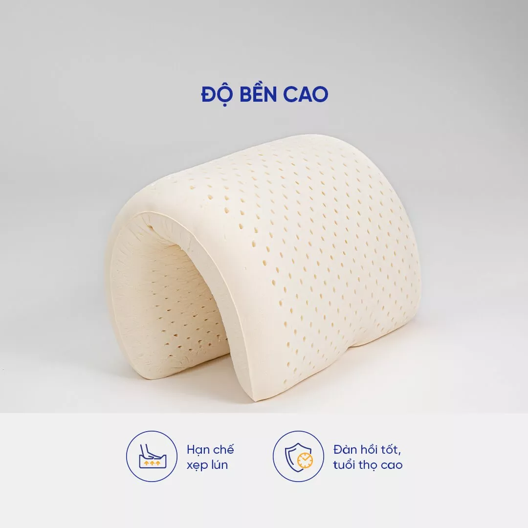 Gối Cao Su Liên Á Oval đàn hồi cao - Ảnh 6