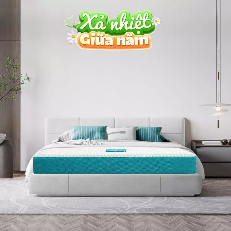 Nệm foam Nhật Bản Aeroflow Fit Plus kháng khuẩn dày 20cm - Ảnh 2