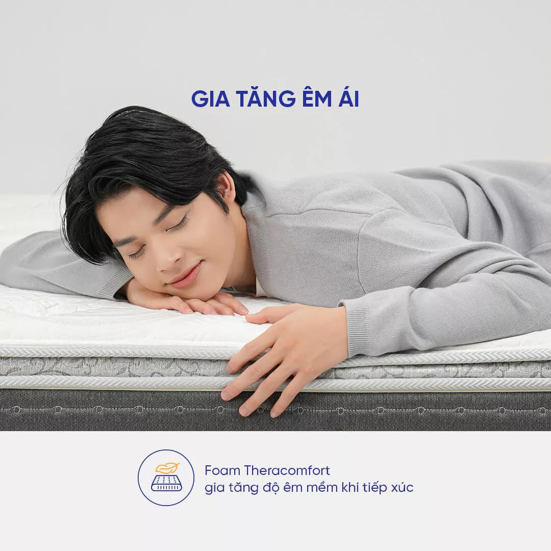 (Phiên bản giới hạn) Nệm lò xo Therapedic Premium Innergy dày 28cm - Ảnh 9