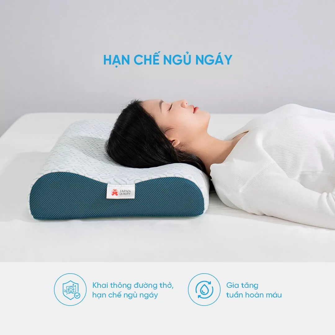 Gối Aeroflow iCool làm mát công thái học - Ảnh 7