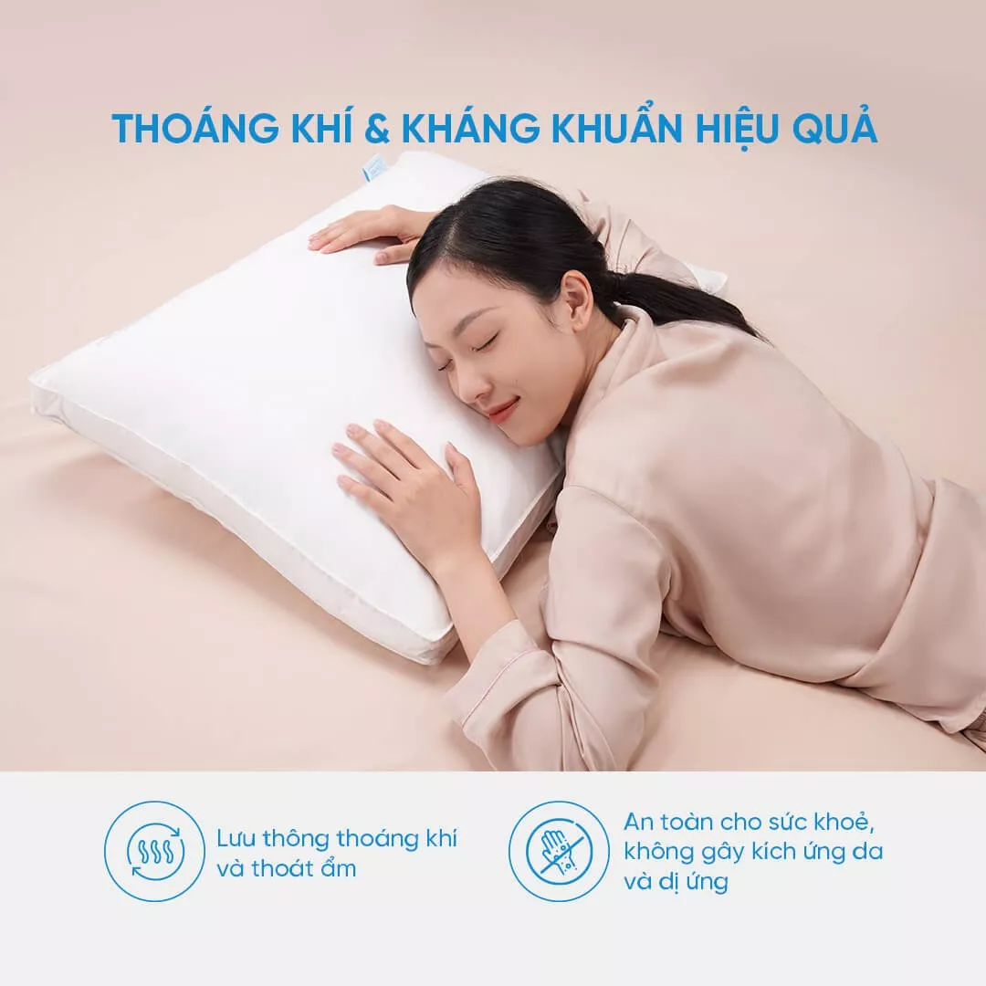 Gối lông vũ Doona Dream Cloud cao cấp siêu êm ái - Ảnh 5
