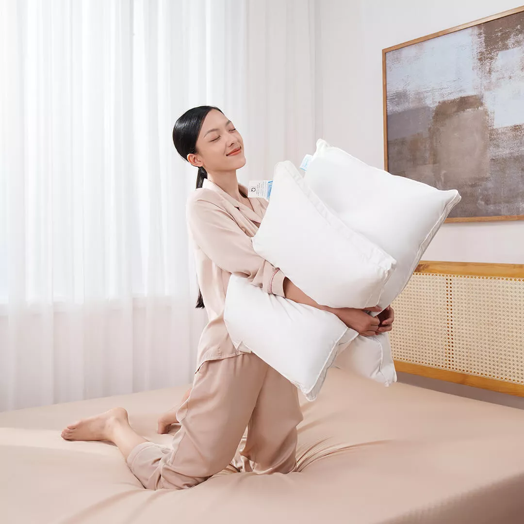 Gối lông vũ Doona Dream Cloud cao cấp siêu êm ái - Ảnh 8