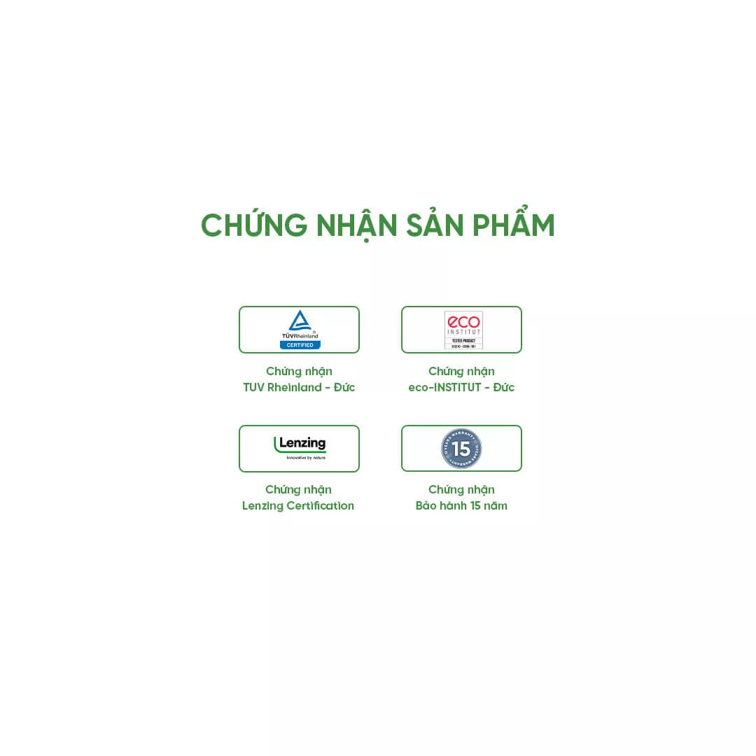 Nệm cao su Gummi 7zones nhập khẩu dày 12cm - Ảnh 10