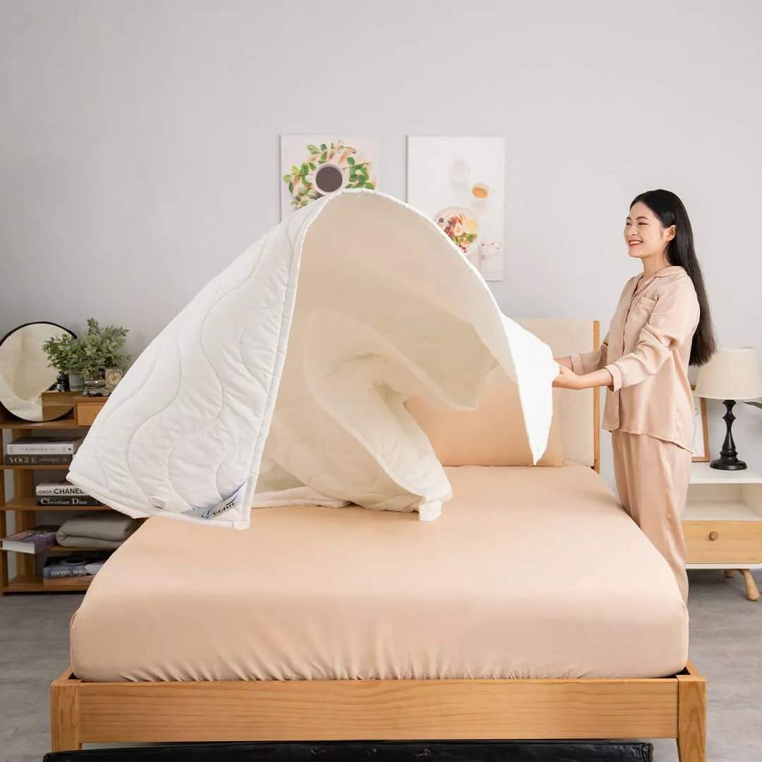 Ruột chăn bông Doona Basic cao cấp - Ảnh 8
