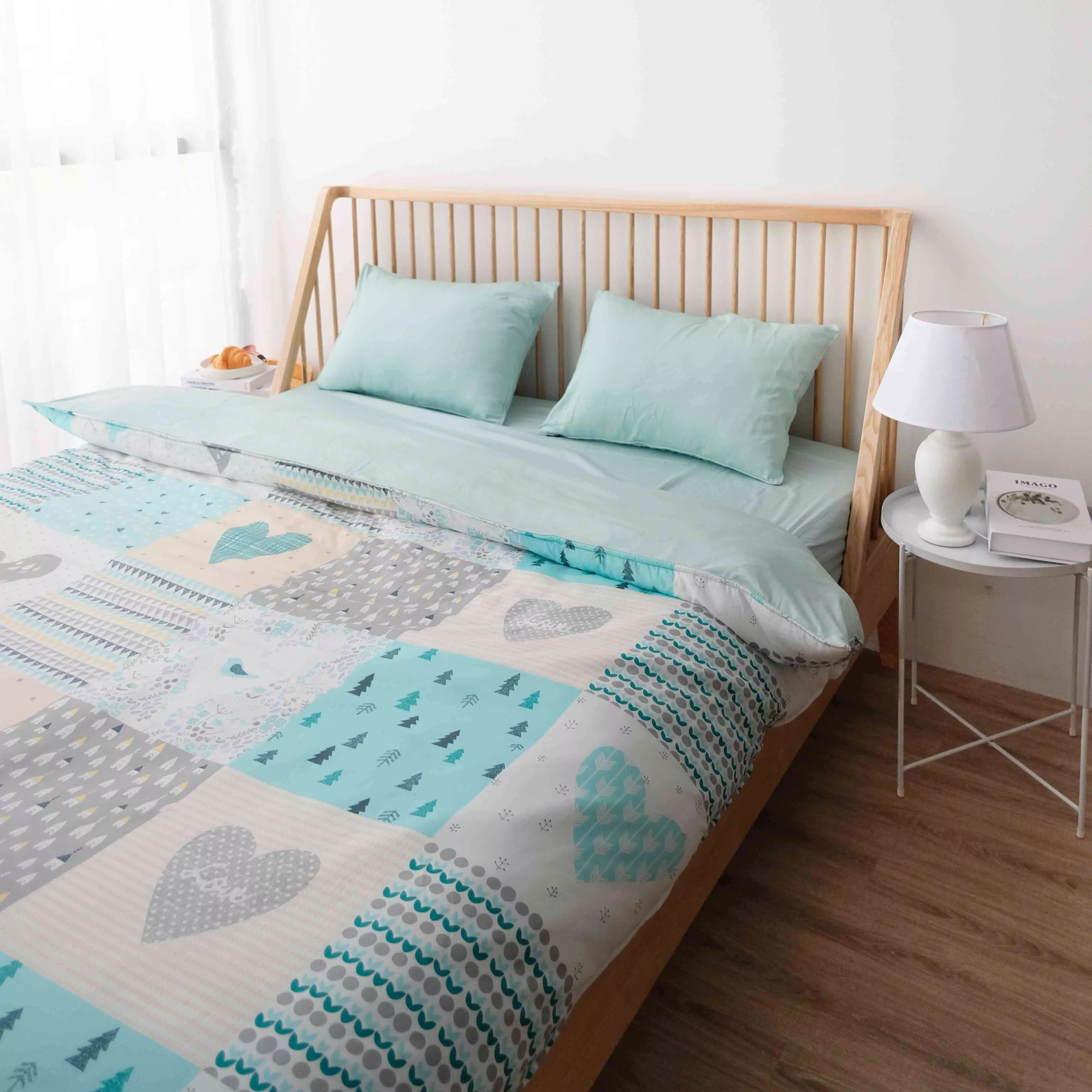 Vỏ chăn chần AMD Dream cotton họa tiết - Ảnh 25