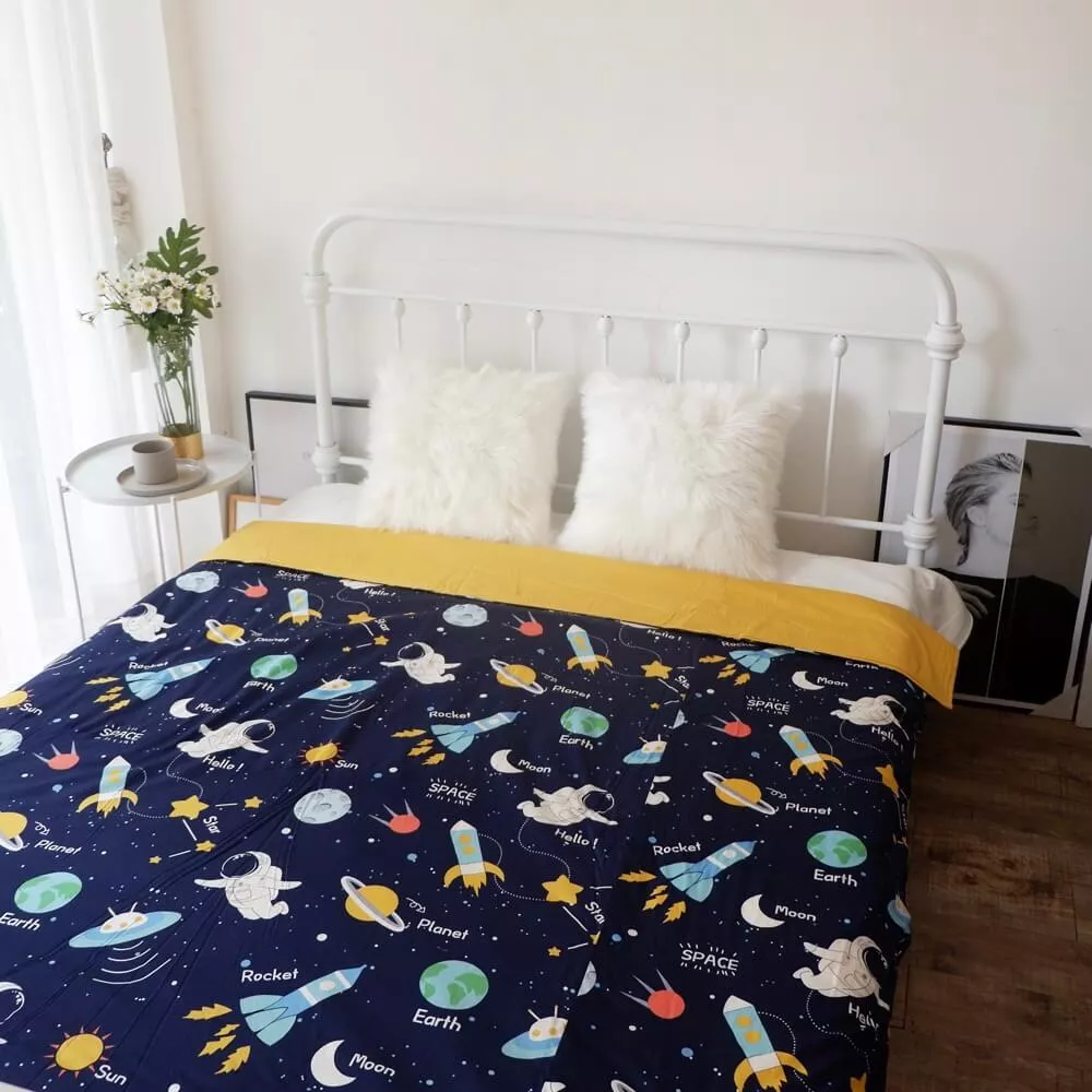 Vỏ chăn chần AMD Dream cotton họa tiết - Ảnh 28