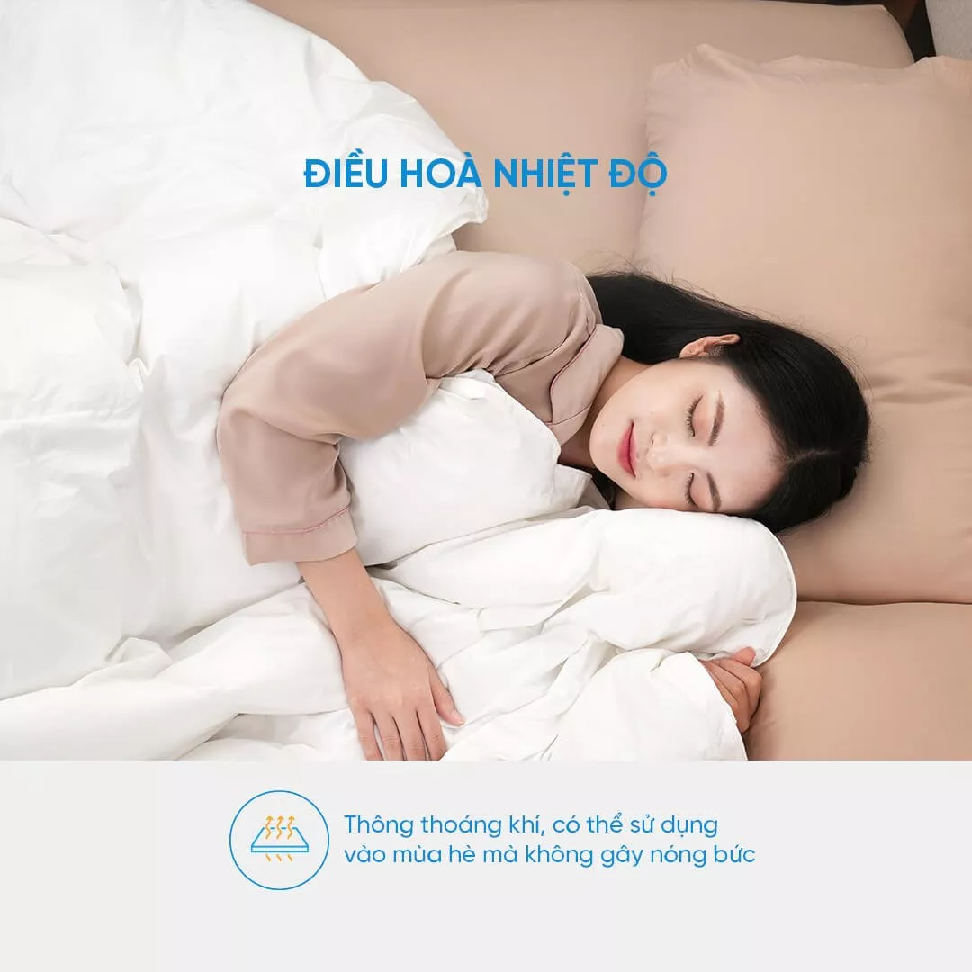 Ruột chăn lông vũ nhân tạo Doona MICROFIBER êm ái - Ảnh 7