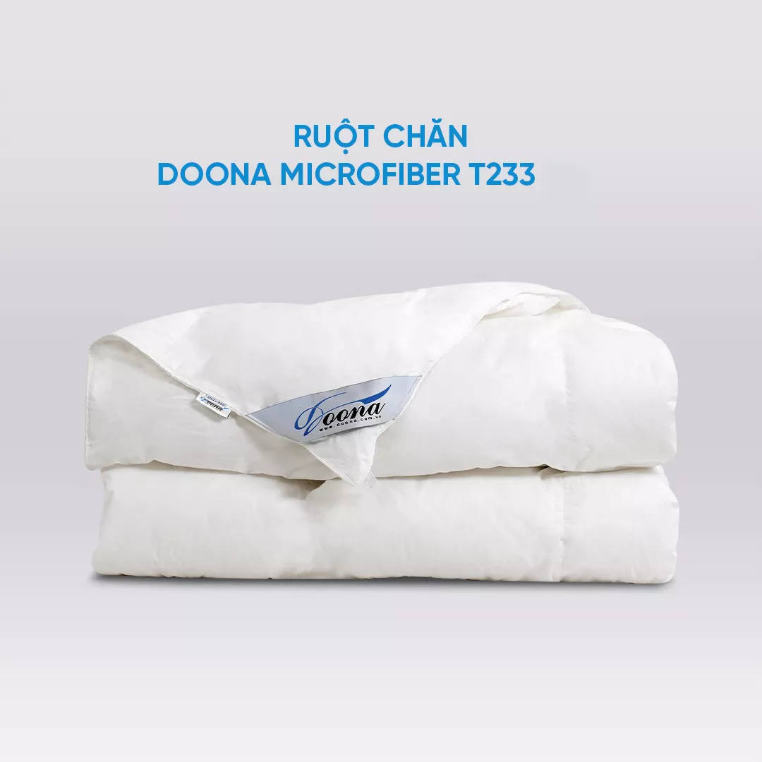 Ruột chăn lông vũ nhân tạo Doona MICROFIBER êm ái - Ảnh 2
