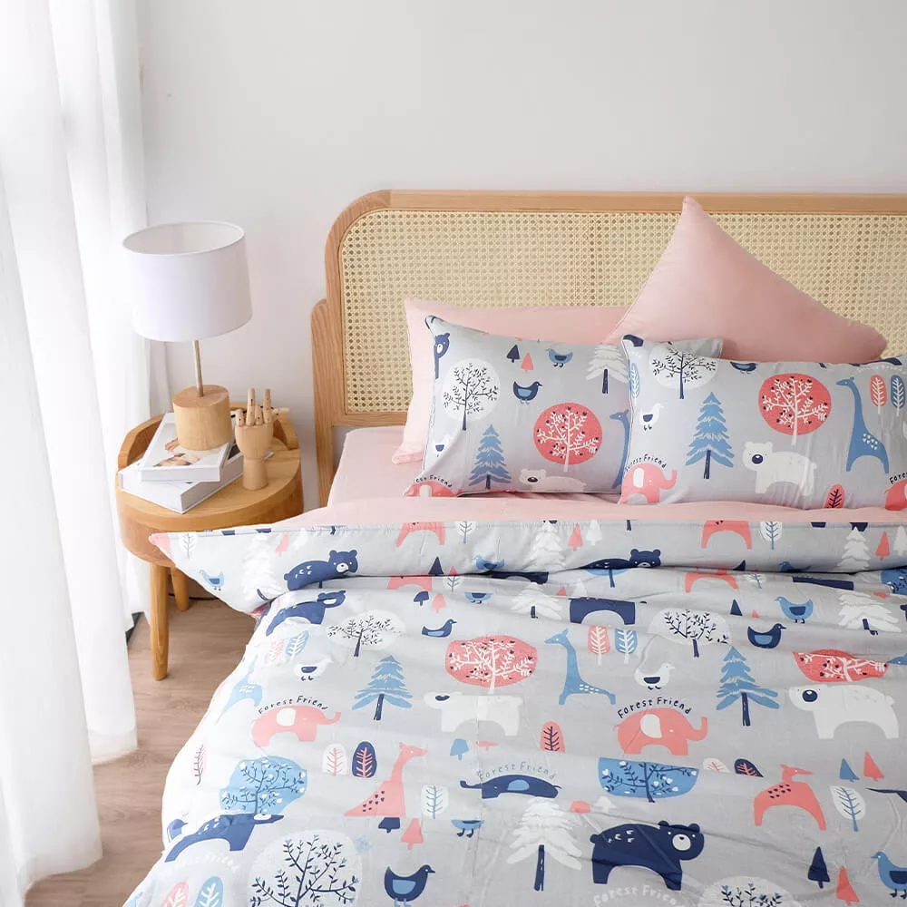 Vỏ chăn trơn AMD Dream họa tiết - Ảnh 17