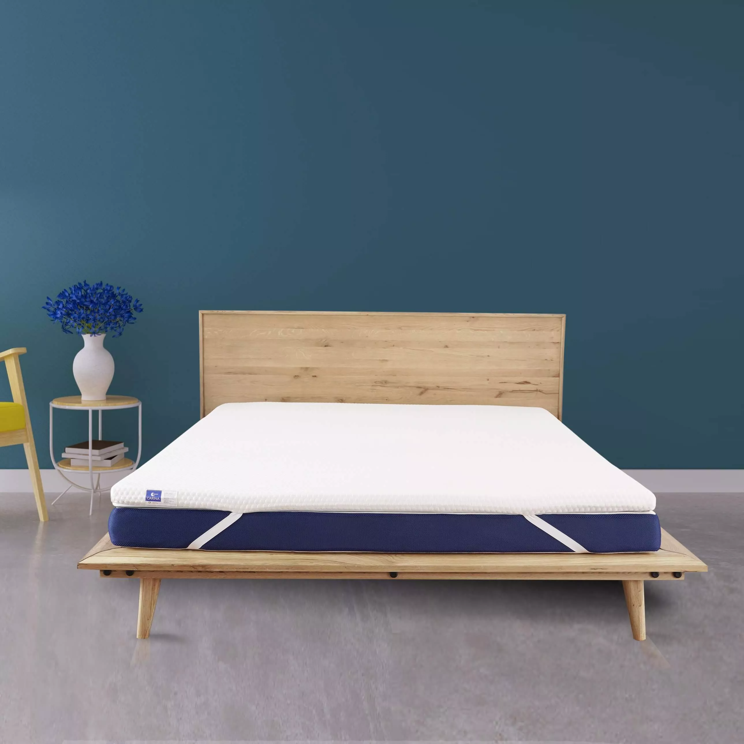 Topper memory foam Goodnight Carina tinh chất trà xanh - Ảnh 2