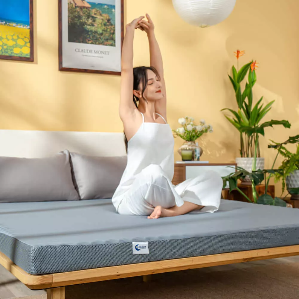 Nệm foam Nhật Goodnight Osaka massage lượn sóng dày 9cm - Ảnh 3