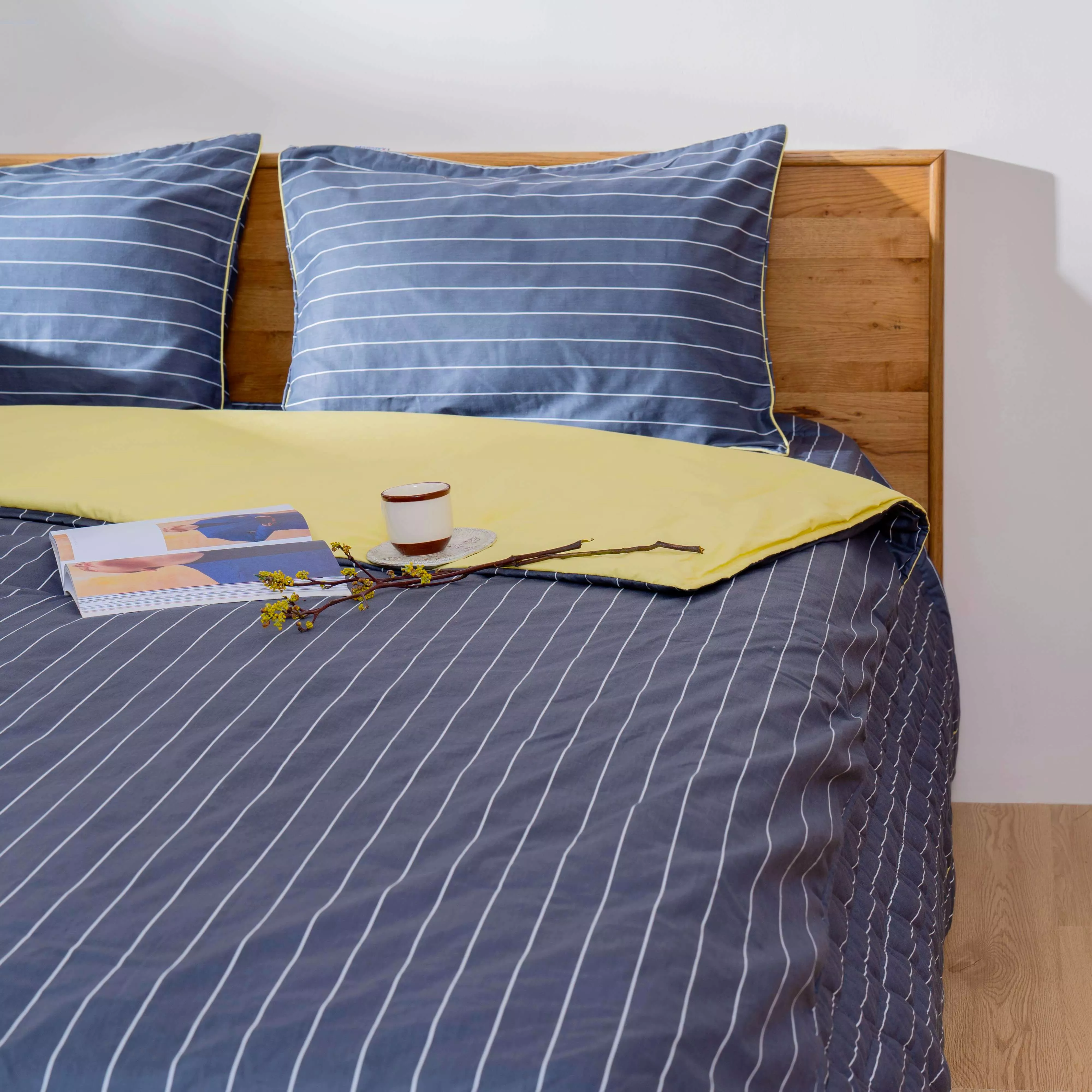 Bộ chăn ga phủ cotton Amando Dream 5 chi tiết - Ảnh 11