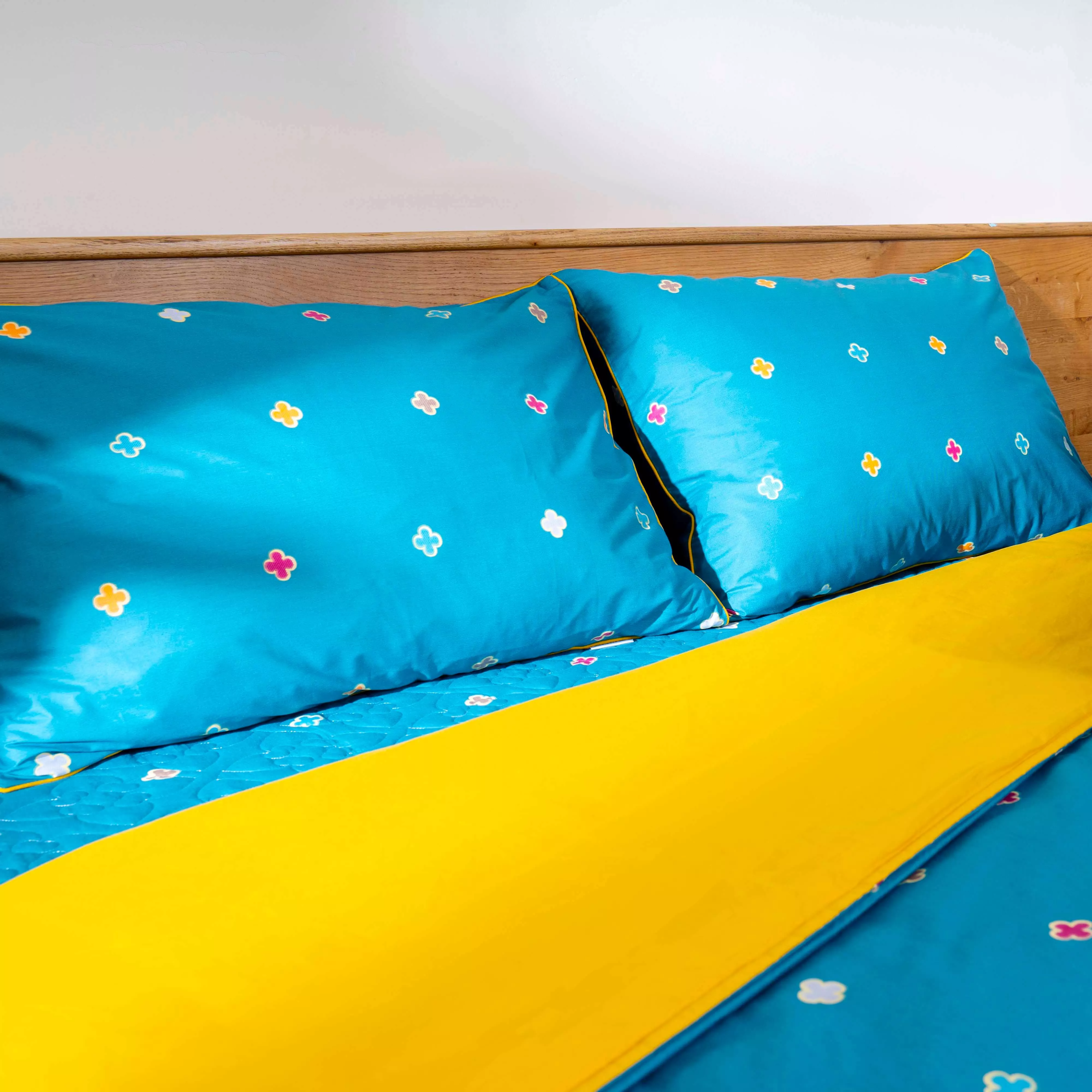 Bộ chăn ga phủ cotton Amando Dream 5 chi tiết - Ảnh 23