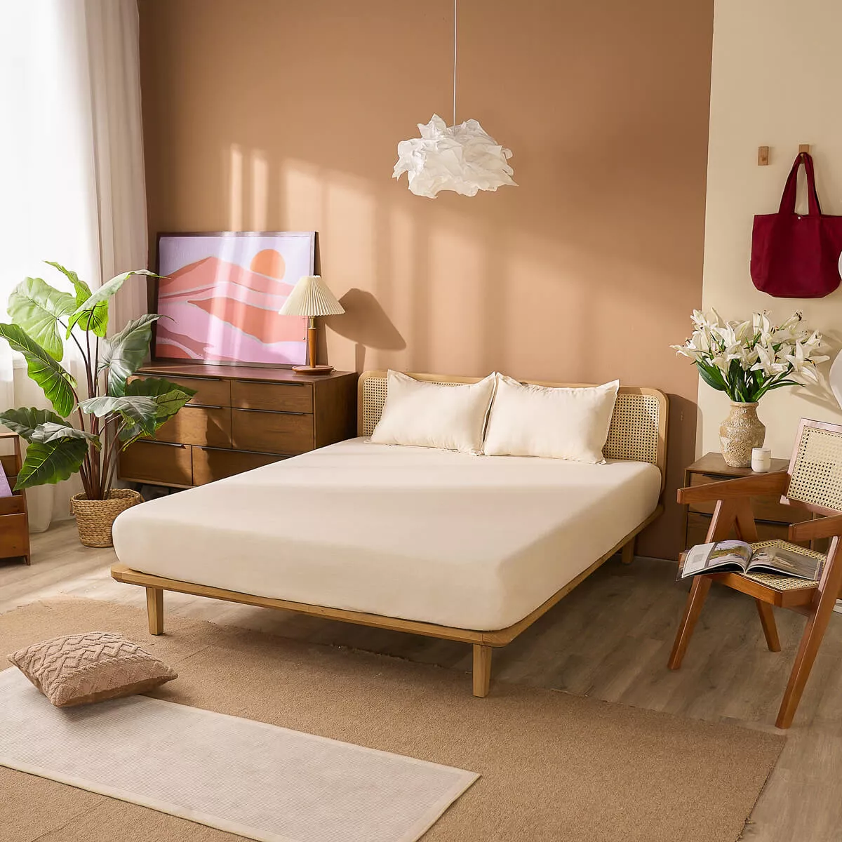 Bộ ga chun Amando Dream 4 chi tiết - Ảnh 4